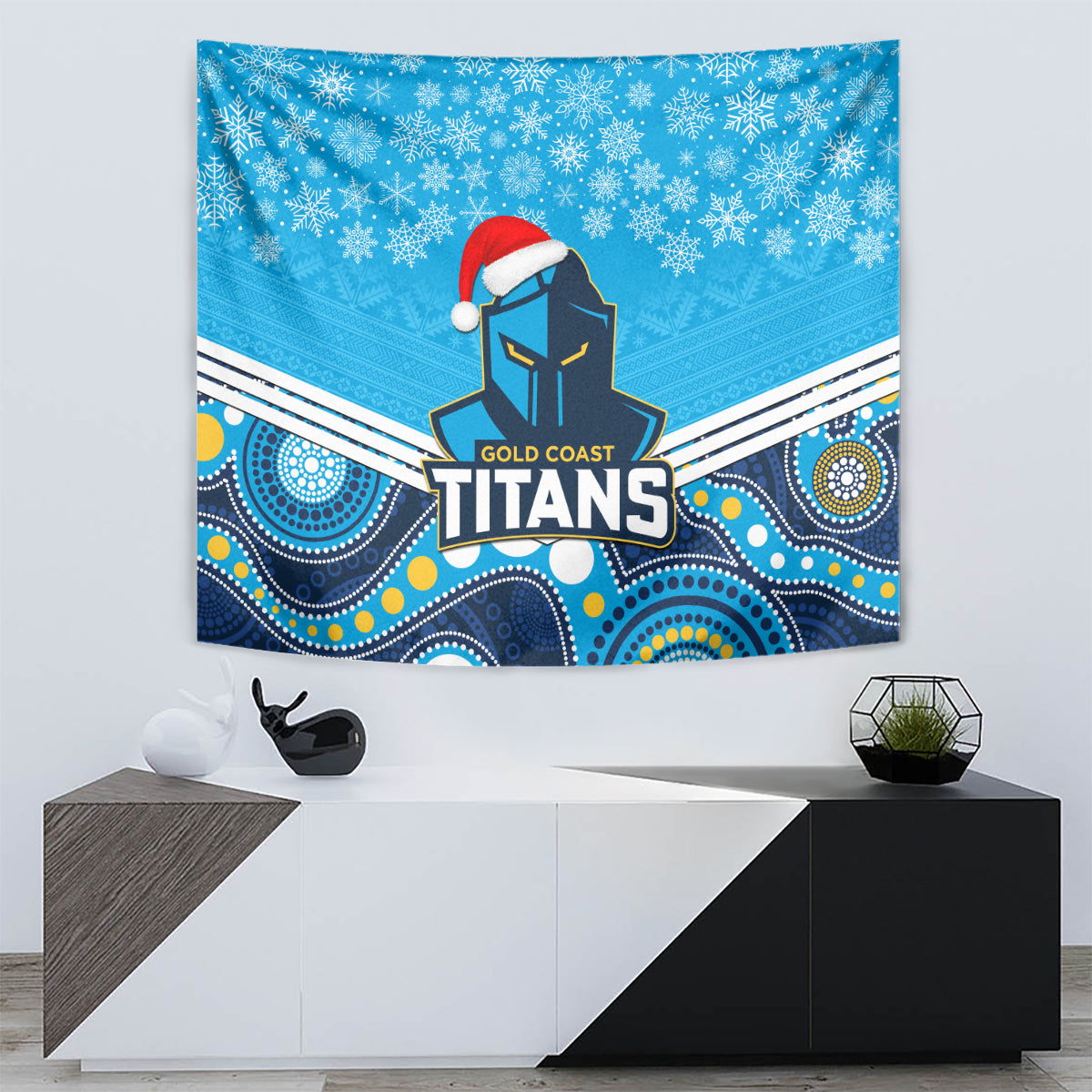 custom-titans-rugby-christmas-tapestry-merry-xmas-2023-mix-aboriginal-art