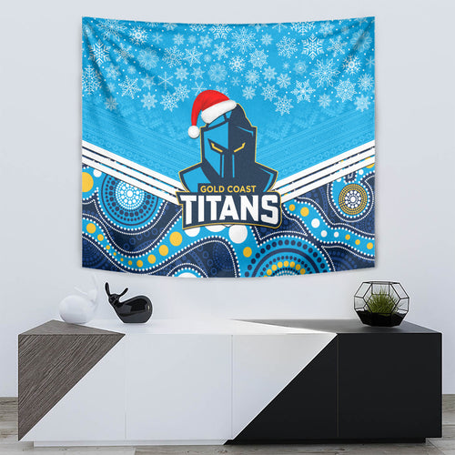 custom-titans-rugby-christmas-tapestry-merry-xmas-2023-mix-aboriginal-art