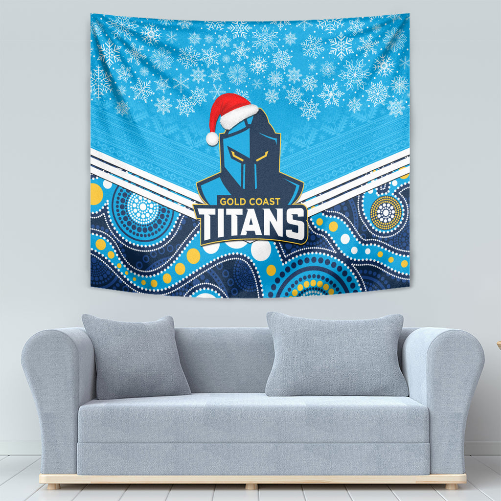 custom-titans-rugby-christmas-tapestry-merry-xmas-2023-mix-aboriginal-art