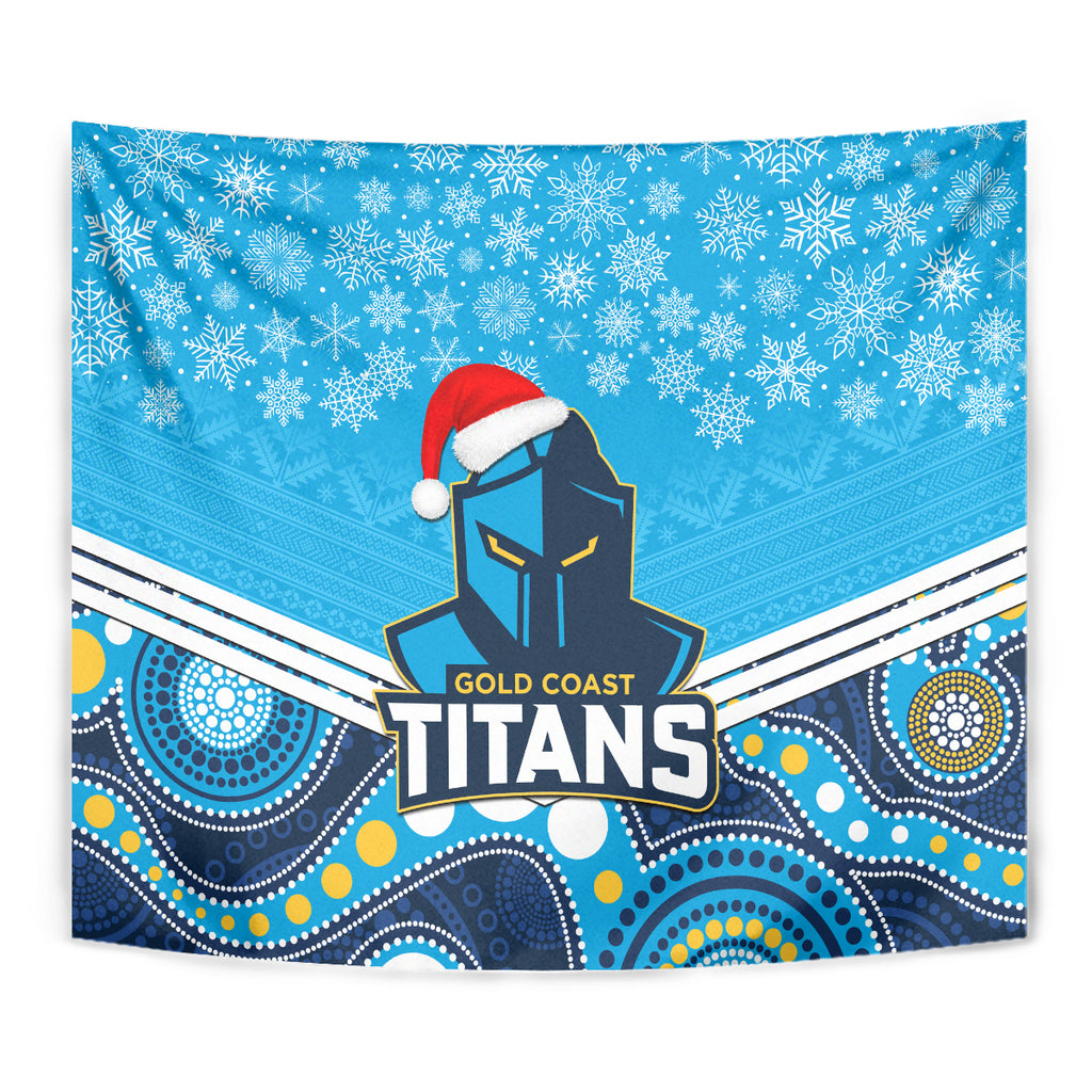 custom-titans-rugby-christmas-tapestry-merry-xmas-2023-mix-aboriginal-art