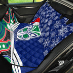 custom-warriors-rugby-christmas-back-car-seat-cover-merry-xmas-2023-mix-aboriginal-art