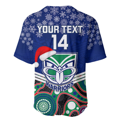 custom-warriors-rugby-christmas-baseball-jersey-merry-xmas-2023-mix-aboriginal-art