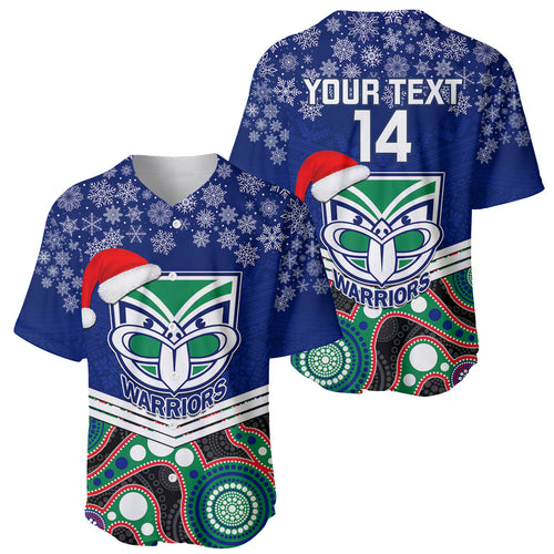 custom-warriors-rugby-christmas-baseball-jersey-merry-xmas-2023-mix-aboriginal-art