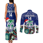 custom-warriors-rugby-christmas-couples-matching-tank-maxi-dress-and-long-sleeve-button-shirt-merry-xmas-2023-mix-aboriginal-art