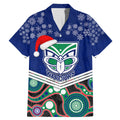 custom-warriors-rugby-christmas-family-matching-mermaid-dress-and-hawaiian-shirt-merry-xmas-2023-mix-aboriginal-art
