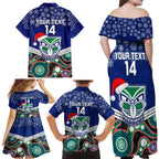 custom-warriors-rugby-christmas-family-matching-off-shoulder-maxi-dress-and-hawaiian-shirt-merry-xmas-2023-mix-aboriginal-art