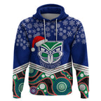 custom-warriors-rugby-christmas-hoodie-merry-xmas-2023-mix-aboriginal-art