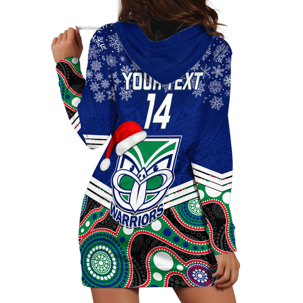 custom-warriors-rugby-christmas-hoodie-dress-merry-xmas-2023-mix-aboriginal-art
