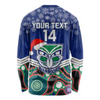 custom-warriors-rugby-christmas-long-sleeve-shirt-merry-xmas-2023-mix-aboriginal-art