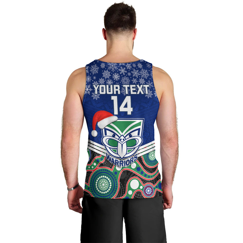 custom-warriors-rugby-christmas-men-tank-top-merry-xmas-2023-mix-aboriginal-art