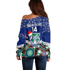custom-warriors-rugby-christmas-off-shoulder-sweater-merry-xmas-2023-mix-aboriginal-art