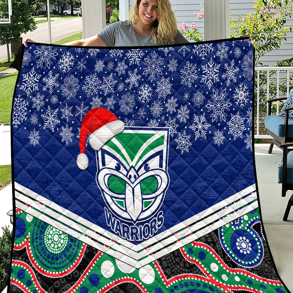 custom-warriors-rugby-christmas-quilt-merry-xmas-2023-mix-aboriginal-art