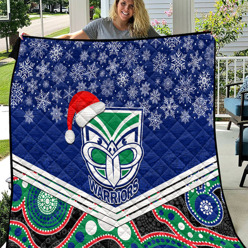 custom-warriors-rugby-christmas-quilt-merry-xmas-2023-mix-aboriginal-art
