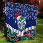custom-warriors-rugby-christmas-quilt-merry-xmas-2023-mix-aboriginal-art