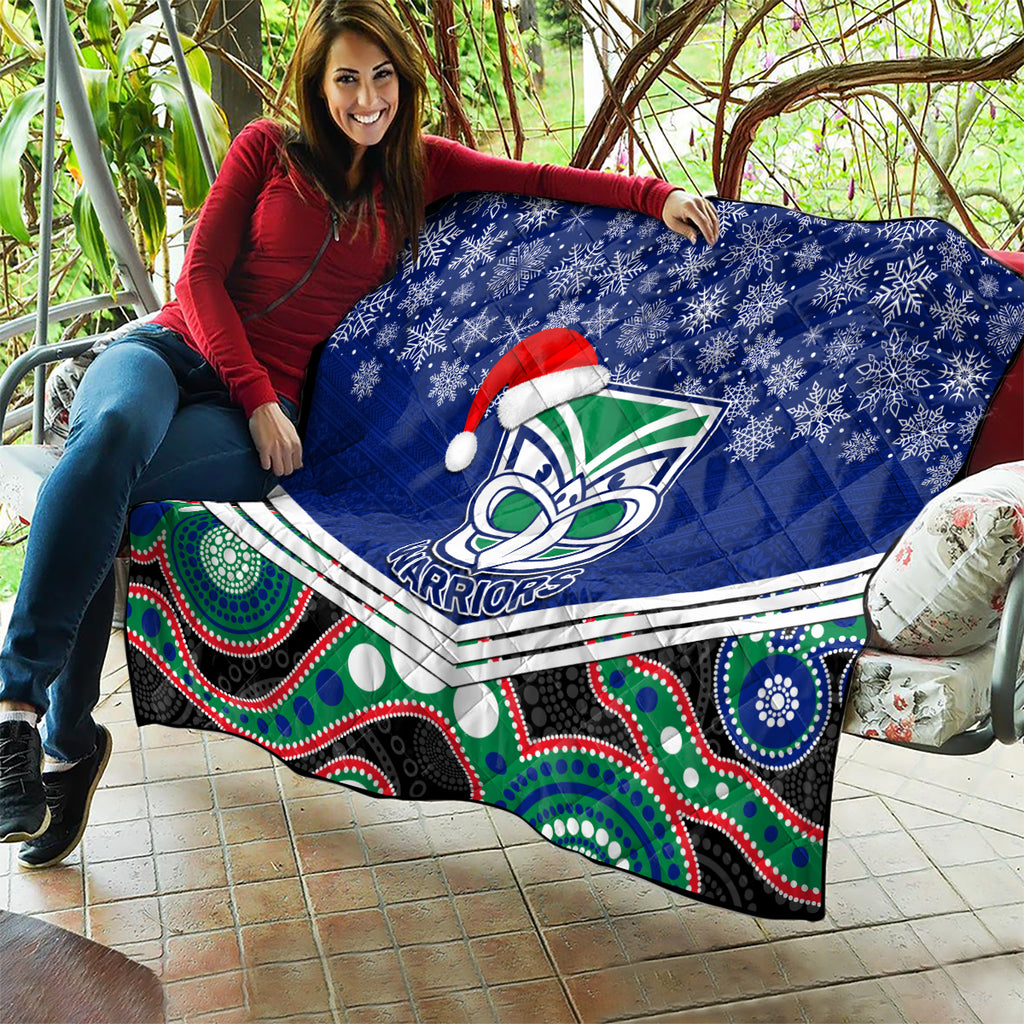 custom-warriors-rugby-christmas-quilt-merry-xmas-2023-mix-aboriginal-art