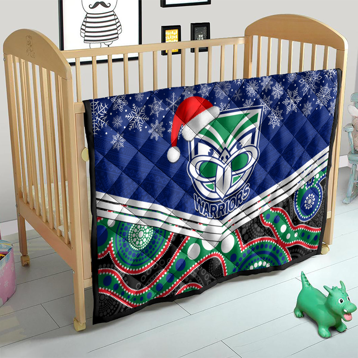 custom-warriors-rugby-christmas-quilt-merry-xmas-2023-mix-aboriginal-art