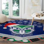 custom-warriors-rugby-christmas-round-carpet-merry-xmas-2023-mix-aboriginal-art