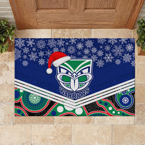 custom-warriors-rugby-christmas-rubber-doormat-merry-xmas-2023-mix-aboriginal-art