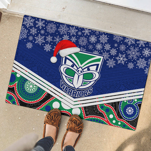 custom-warriors-rugby-christmas-rubber-doormat-merry-xmas-2023-mix-aboriginal-art