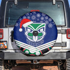 custom-warriors-rugby-christmas-spare-tire-cover-merry-xmas-2023-mix-aboriginal-art