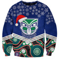 custom-warriors-rugby-christmas-sweatshirt-merry-xmas-2023-mix-aboriginal-art