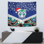 custom-warriors-rugby-christmas-tapestry-merry-xmas-2023-mix-aboriginal-art