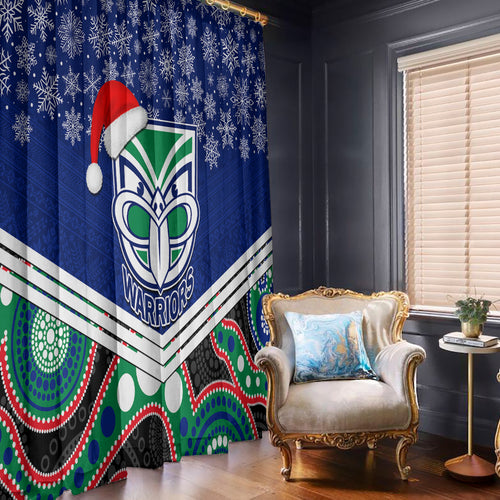 custom-warriors-rugby-christmas-window-curtain-merry-xmas-2023-mix-aboriginal-art