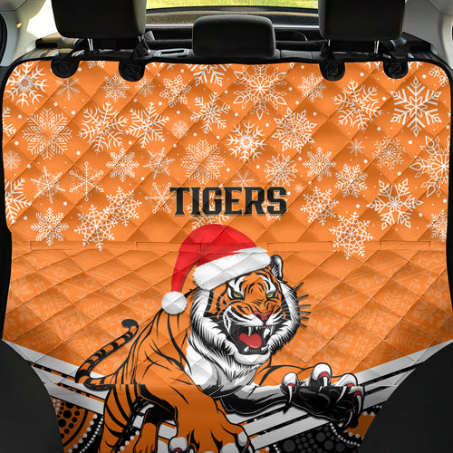 custom-tigers-rugby-christmas-back-car-seat-cover-merry-xmas-2023-mix-aboriginal-art