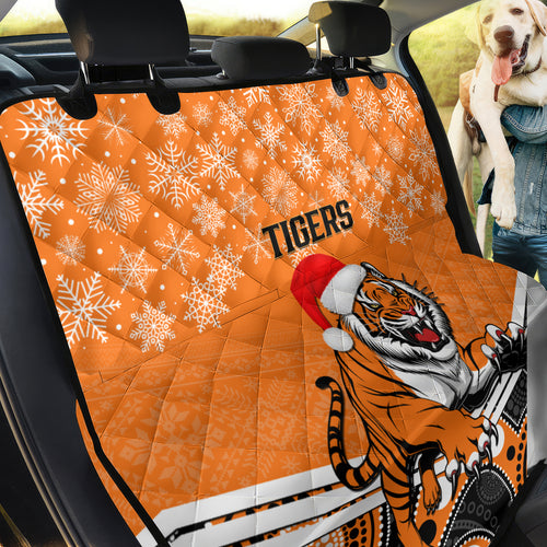 custom-tigers-rugby-christmas-back-car-seat-cover-merry-xmas-2023-mix-aboriginal-art