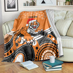 custom-tigers-rugby-christmas-blanket-merry-xmas-2023-mix-aboriginal-art