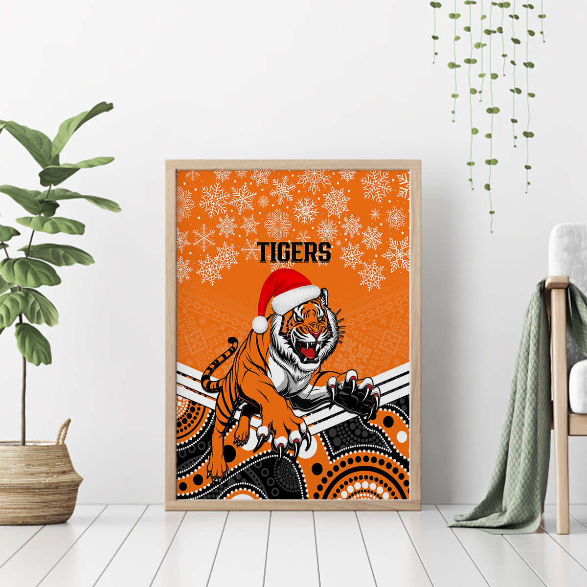 custom-tigers-rugby-christmas-canvas-wall-art-merry-xmas-2023-mix-aboriginal-art
