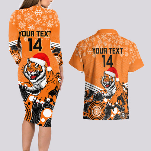 custom-tigers-rugby-christmas-couples-matching-long-sleeve-bodycon-dress-and-hawaiian-shirt-merry-xmas-2023-mix-aboriginal-art
