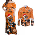 custom-tigers-rugby-christmas-couples-matching-off-shoulder-maxi-dress-and-long-sleeve-button-shirt-merry-xmas-2023-mix-aboriginal-art