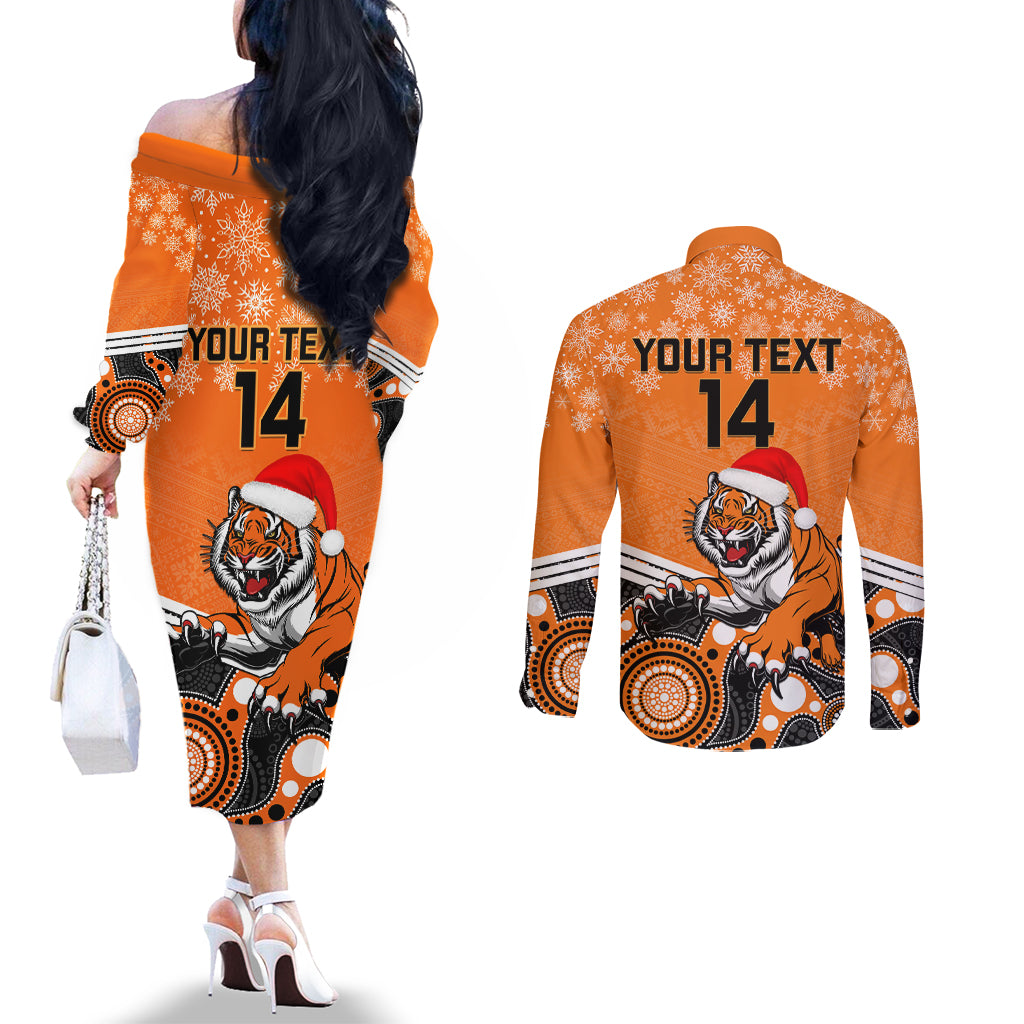 custom-tigers-rugby-christmas-couples-matching-off-the-shoulder-long-sleeve-dress-and-long-sleeve-button-shirt-merry-xmas-2023-mix-aboriginal-art