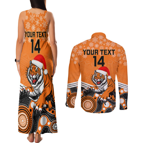 custom-tigers-rugby-christmas-couples-matching-tank-maxi-dress-and-long-sleeve-button-shirt-merry-xmas-2023-mix-aboriginal-art