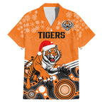 custom-tigers-rugby-christmas-family-matching-mermaid-dress-and-hawaiian-shirt-merry-xmas-2023-mix-aboriginal-art