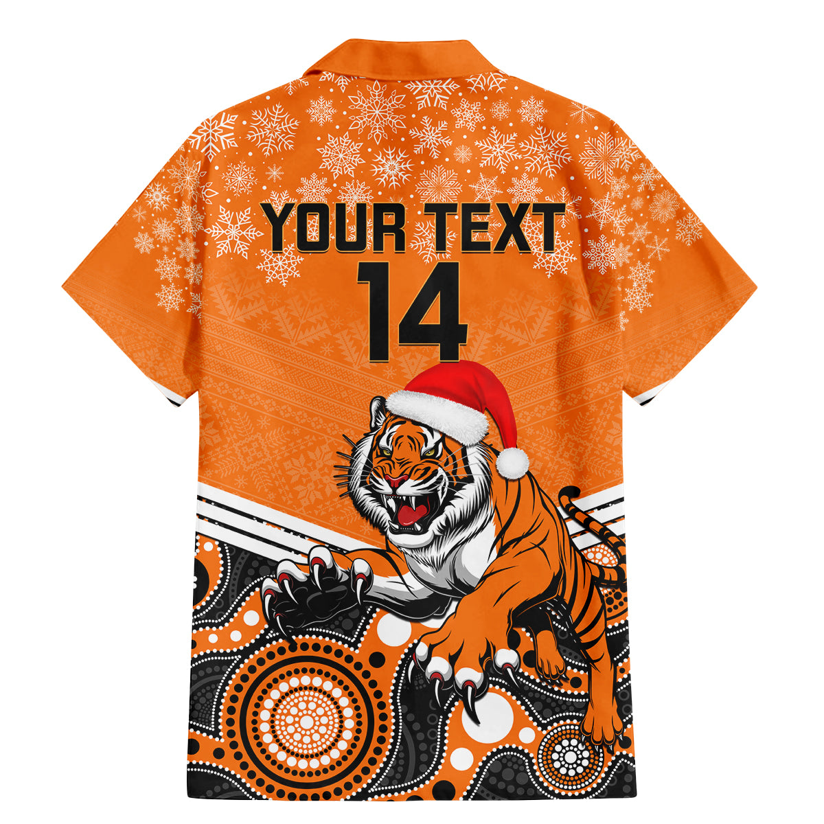 custom-tigers-rugby-christmas-family-matching-mermaid-dress-and-hawaiian-shirt-merry-xmas-2023-mix-aboriginal-art