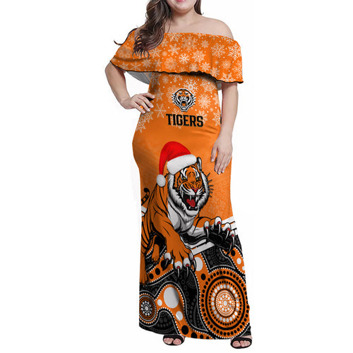 custom-tigers-rugby-christmas-family-matching-off-shoulder-maxi-dress-and-hawaiian-shirt-merry-xmas-2023-mix-aboriginal-art