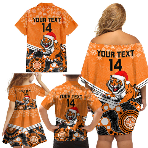 custom-tigers-rugby-christmas-family-matching-off-shoulder-short-dress-and-hawaiian-shirt-merry-xmas-2023-mix-aboriginal-art