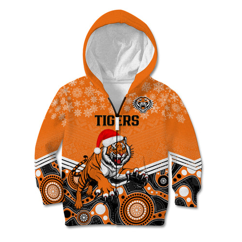custom-tigers-rugby-christmas-kid-hoodie-merry-xmas-2023-mix-aboriginal-art