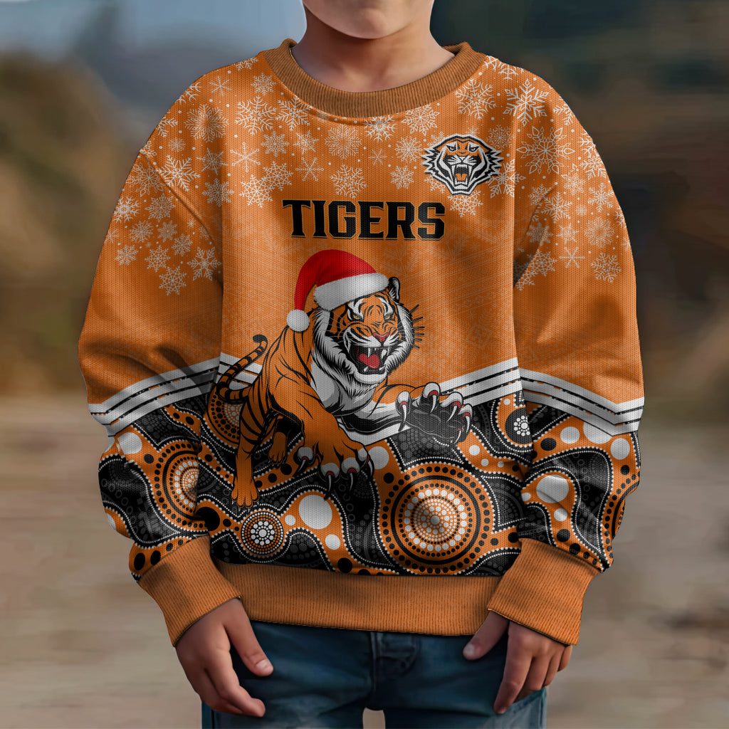 custom-tigers-rugby-christmas-kid-ugly-christmas-sweater-merry-xmas-2023-mix-aboriginal-art