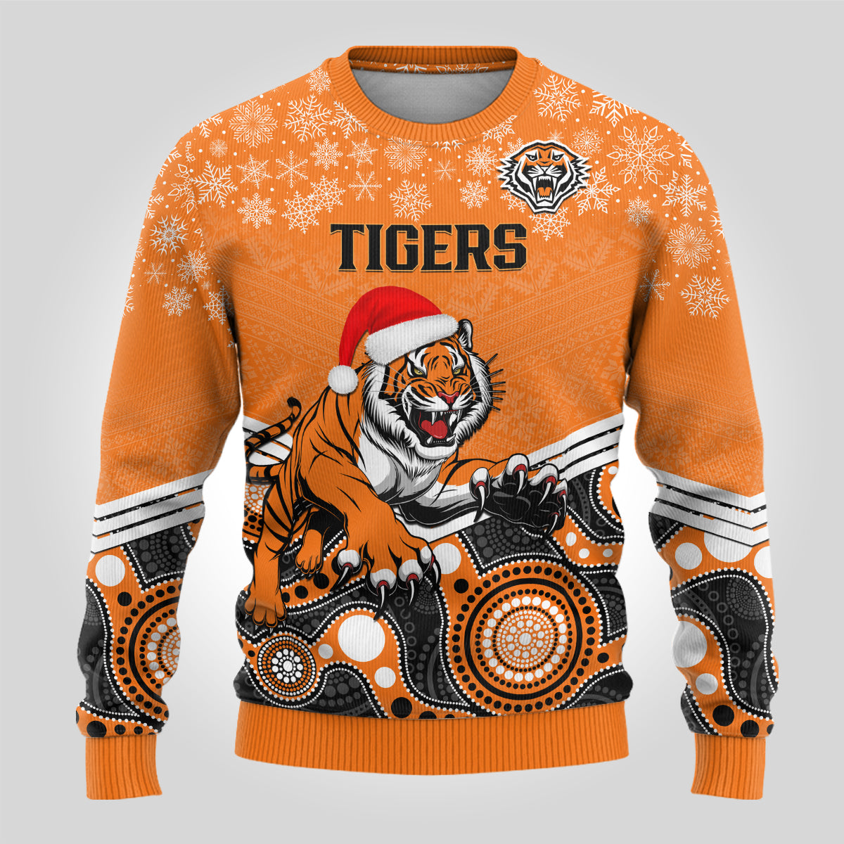 custom-tigers-rugby-christmas-ugly-christmas-sweater-merry-xmas-2023-mix-aboriginal-art