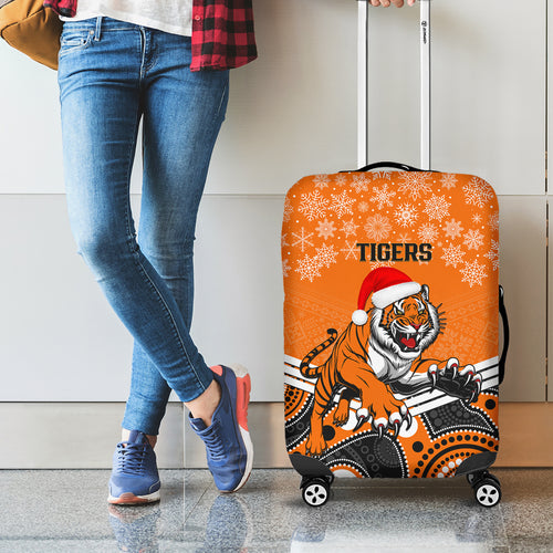 custom-tigers-rugby-christmas-luggage-cover-merry-xmas-2023-mix-aboriginal-art