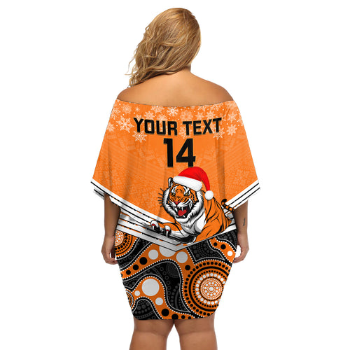 custom-tigers-rugby-christmas-off-shoulder-short-dress-merry-xmas-2023-mix-aboriginal-art