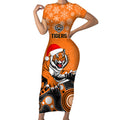 custom-tigers-rugby-christmas-short-sleeve-bodycon-dress-merry-xmas-2023-mix-aboriginal-art