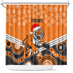 custom-tigers-rugby-christmas-shower-curtain-merry-xmas-2023-mix-aboriginal-art
