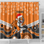 custom-tigers-rugby-christmas-shower-curtain-merry-xmas-2023-mix-aboriginal-art