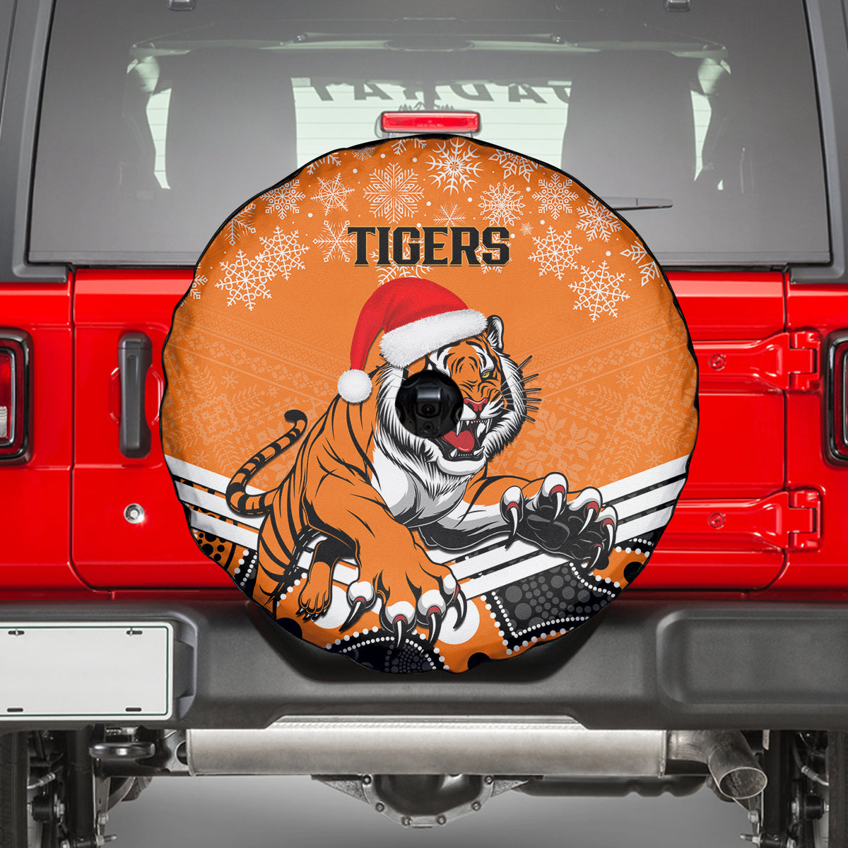 custom-tigers-rugby-christmas-spare-tire-cover-merry-xmas-2023-mix-aboriginal-art