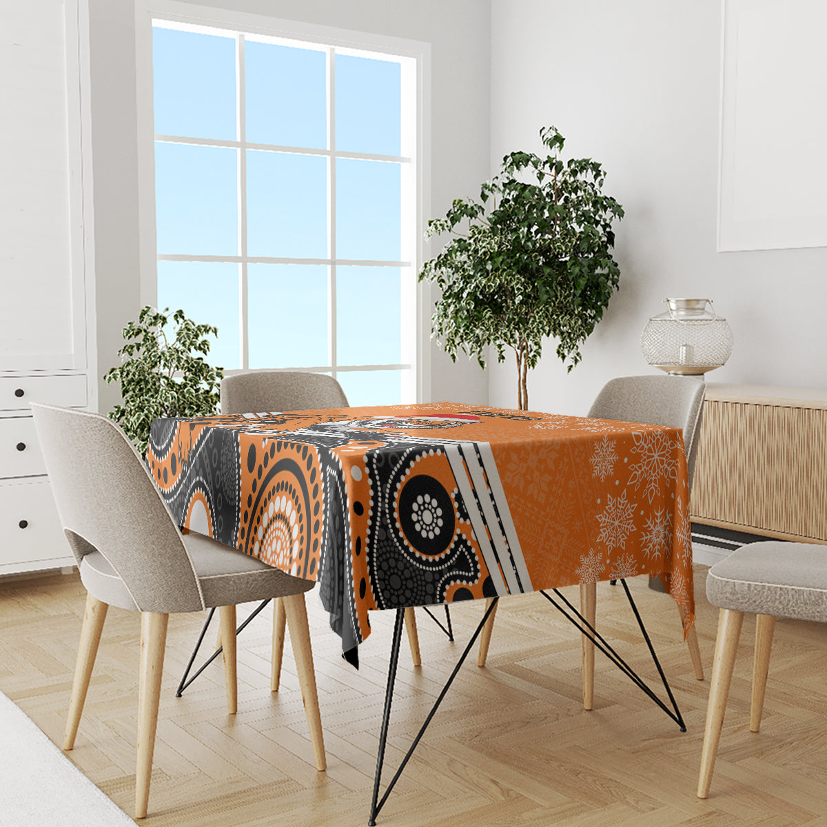 custom-tigers-rugby-christmas-tablecloth-merry-xmas-2023-mix-aboriginal-art