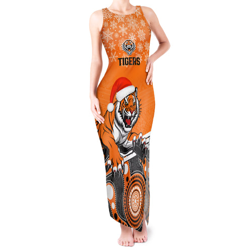 custom-tigers-rugby-christmas-tank-maxi-dress-merry-xmas-2023-mix-aboriginal-art
